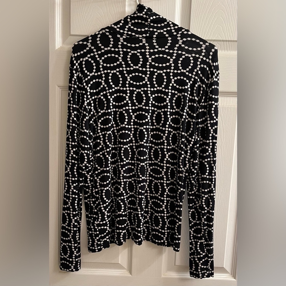 H&M~GEO TURTLENECK~XL - Picture 3 of 9